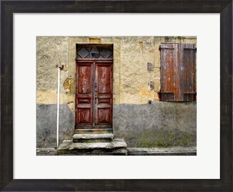 Framed Weathered Doorway IV Print
