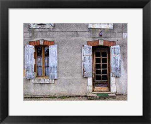 Framed Weathered Doorway VI Print