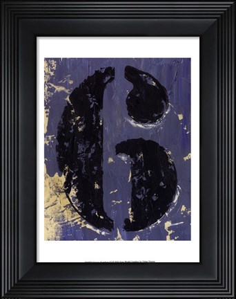 Framed Vintage Numbers VI Print