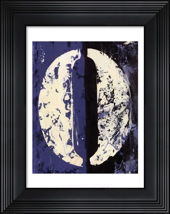 Framed Vintage Numbers X Print