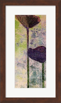 Framed Quad Poppy II Print