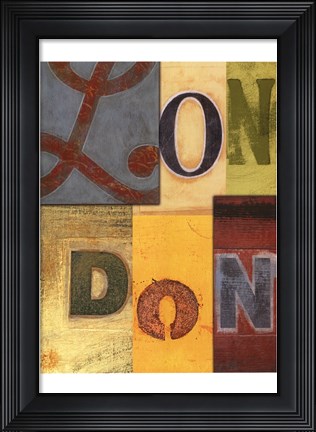 Framed London Print