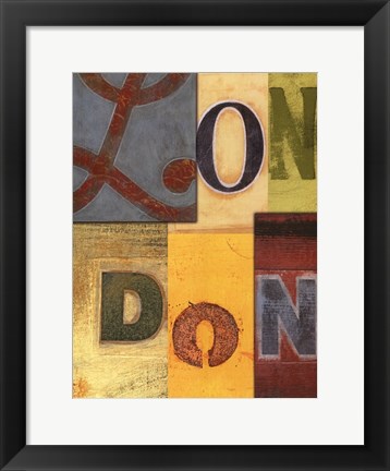 Framed London Print