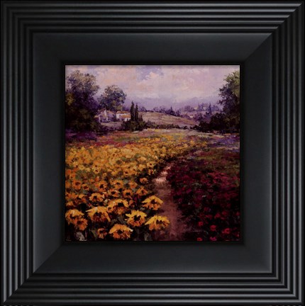 Framed Tuscan Pleasures I Print