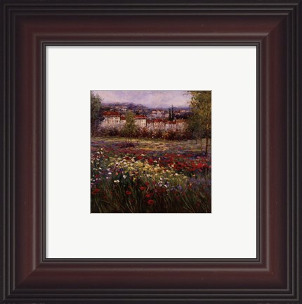 Framed Tuscan Pleasures II Print