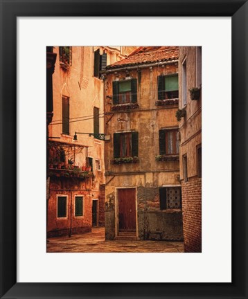 Framed Venice Snapshots III Print