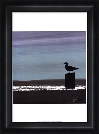 Framed Dusky Sea IV Print