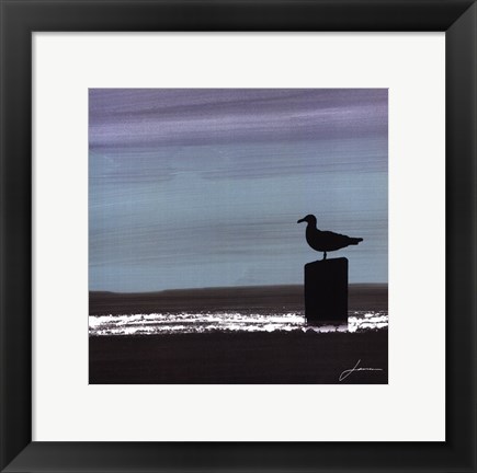 Framed Dusky Sea IV Print