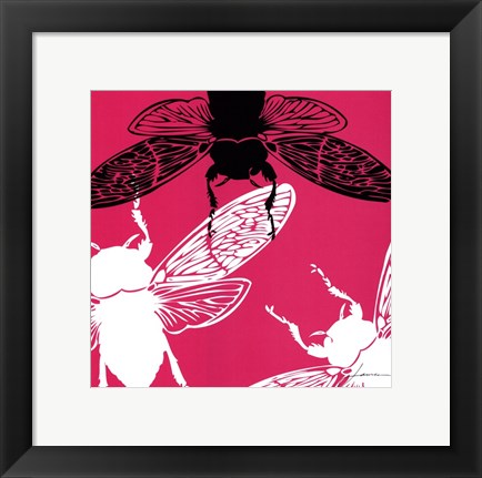 Framed Pop Fly II Print