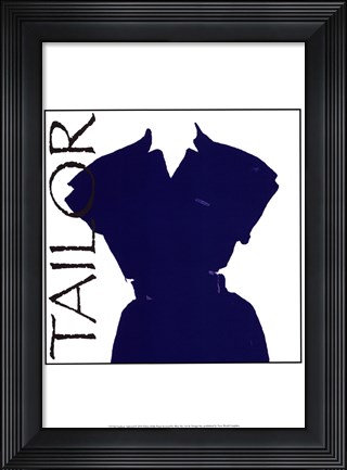 Framed Fashion Tailored Print