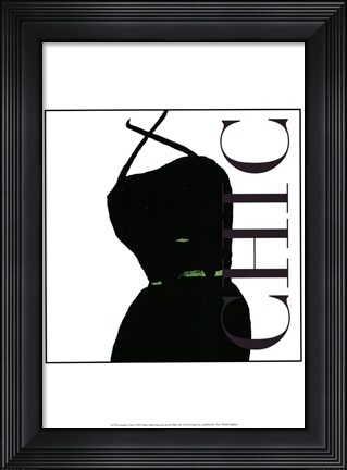 Framed Fashion Chic Print