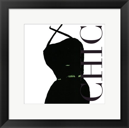 Framed Fashion Chic Print