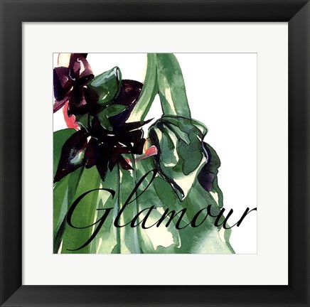 Framed Fashion Glamour Print