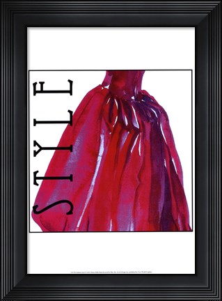 Framed Fashion Style Print