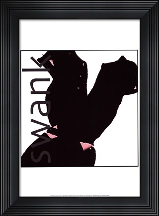 Framed Fashion Swank Print