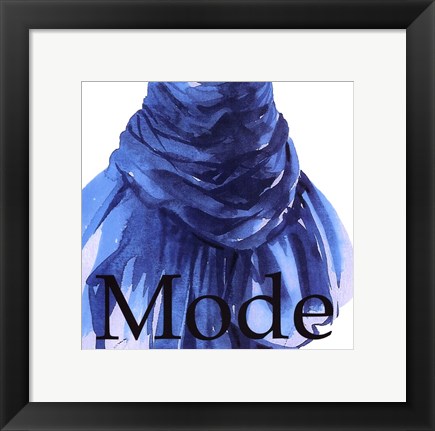 Framed Fashion Mode Print