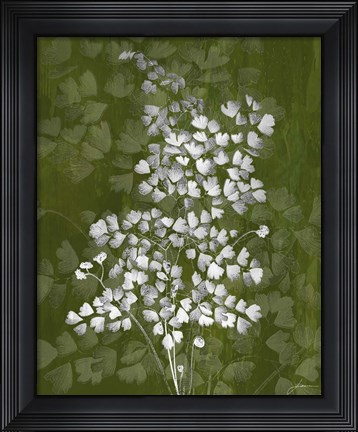 Framed Jewel Ferns III Print