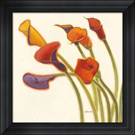Framed Callas in the Wind II Print