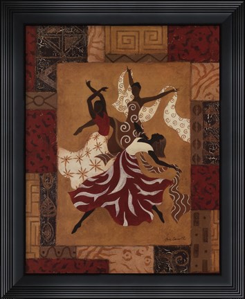 Framed Rejoice II Print