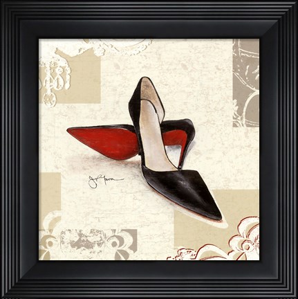 Framed Day Pumps Print