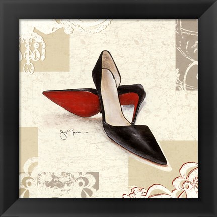 Framed Day Pumps Print