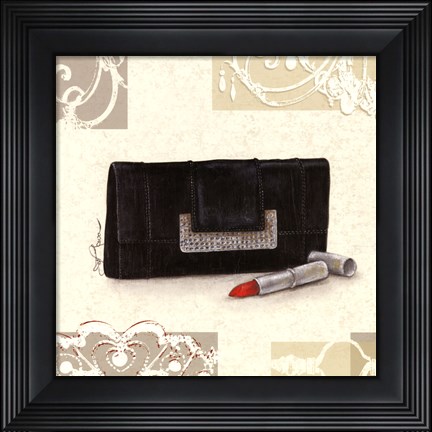Framed Evening Bag II Print