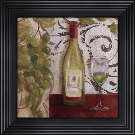 Framed Wine Tasting I Print