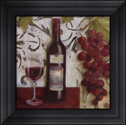 Framed Wine Tasting II Print