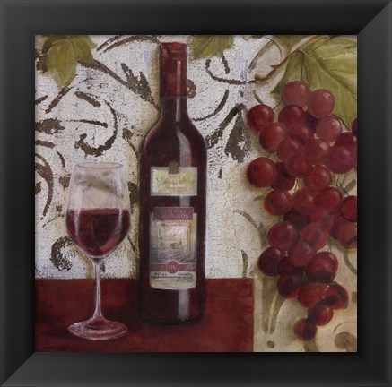 Framed Wine Tasting II Print