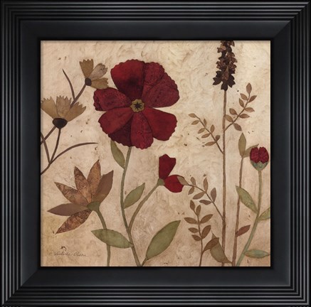 Framed Urban Folk Art I Print