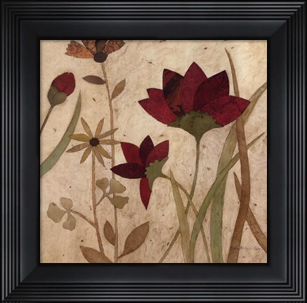 Framed Urban Folk Art II Print