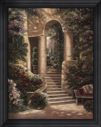 Framed Watson&#39;s Garden II Print