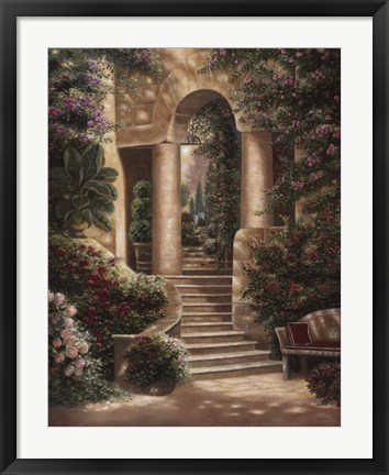 Framed Watson&#39;s Garden II Print