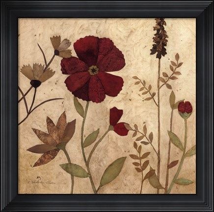 Framed Urban Folk Art I Print