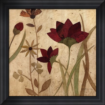Framed Urban Folk Art II Print
