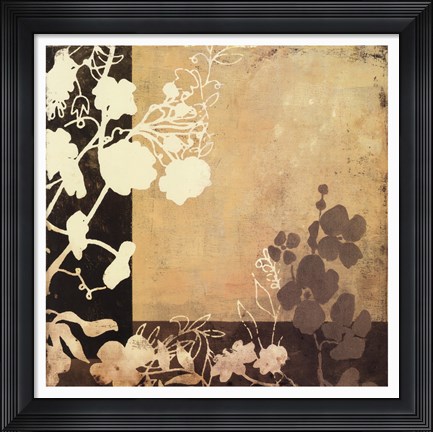 Framed Symphony In Bronze I Print