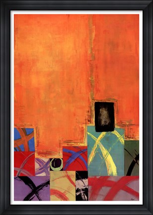 Framed X's &amp; O's I Print