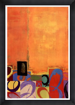 Framed X's &amp; O's II Print