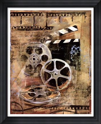 Framed Dramatique II Print