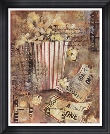 Framed Dramatique IV Print