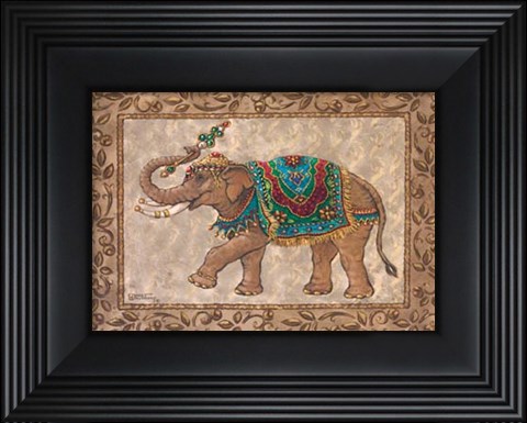Framed Royal Elephant II Print