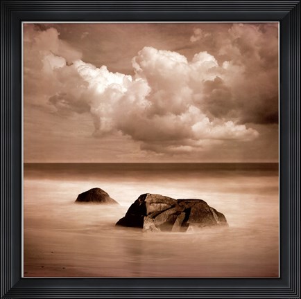 Framed Seascape III Print