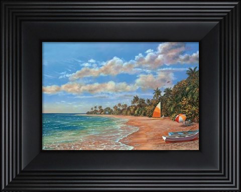 Framed Dream Beach Print
