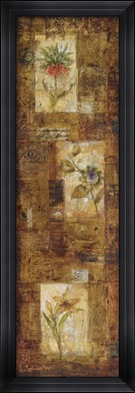 Framed Botanist's Journal II Print