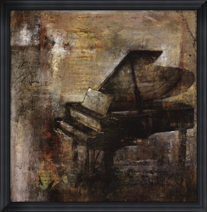 Framed Musique Concerte Print