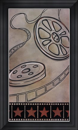 Framed Reels Print