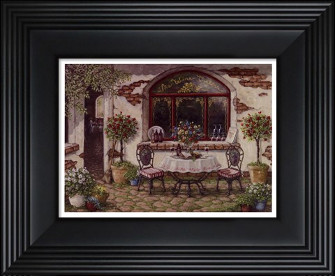 Framed Wine Cellar Print