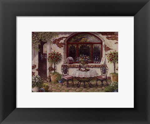 Framed Wine Cellar Print