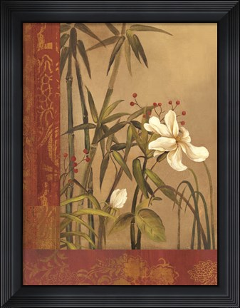 Framed Spice Route I Print