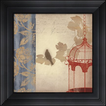 Framed Twitter II Print